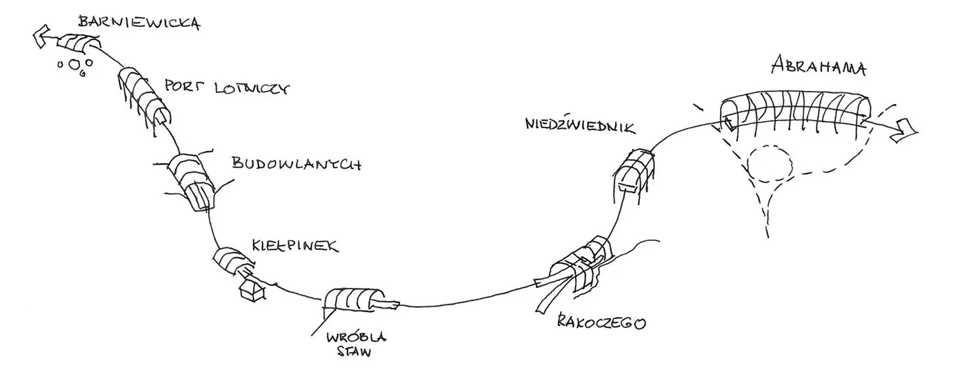 Pomorska Kolej Metropolitalna Gdańsk – wizualizacja przystanku kolejowego – projekt AXMN Gdańsk