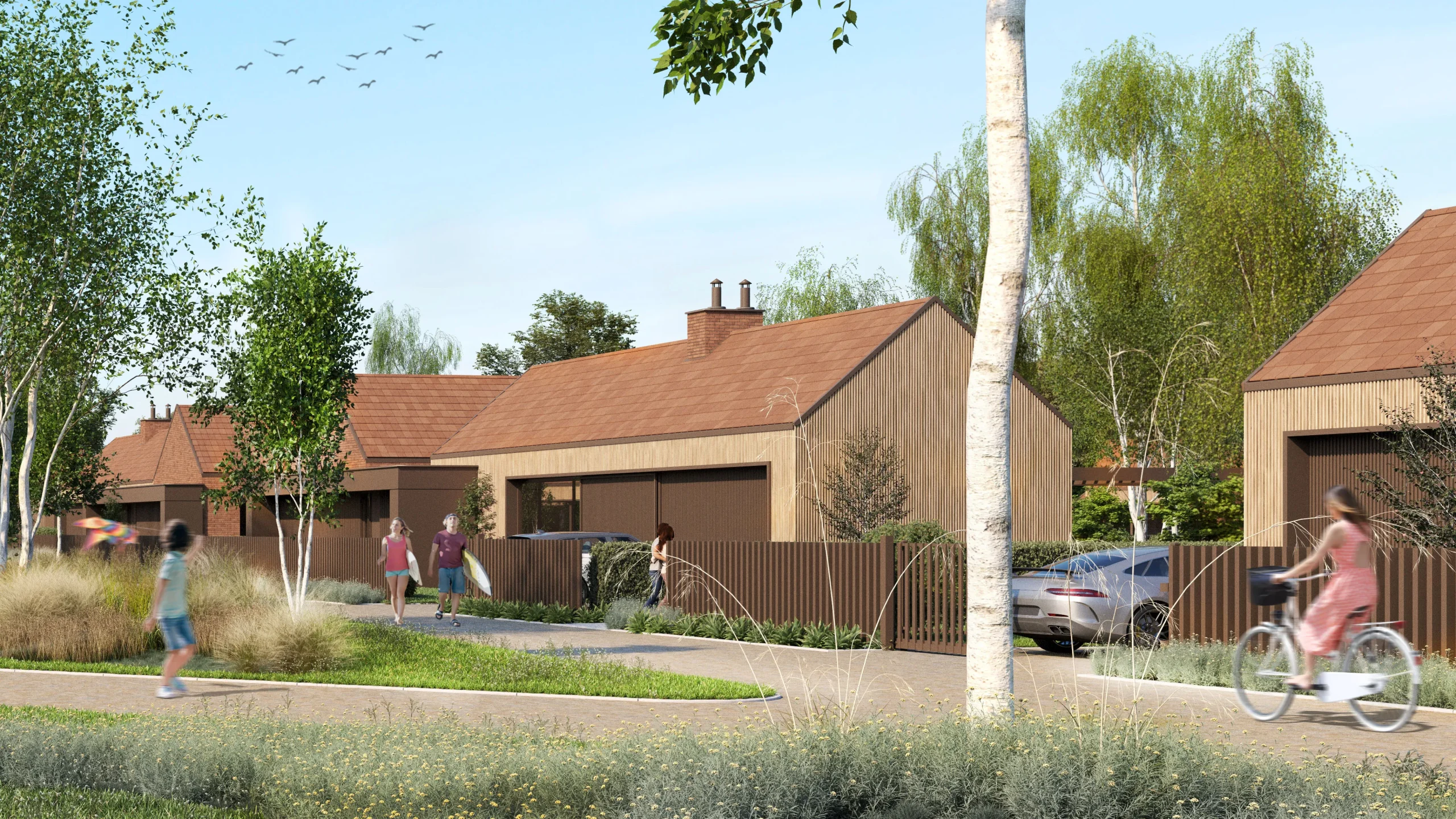 Tałty Resort – domy wakacyjne w zielonym otoczeniu – AXMN Gdańsk