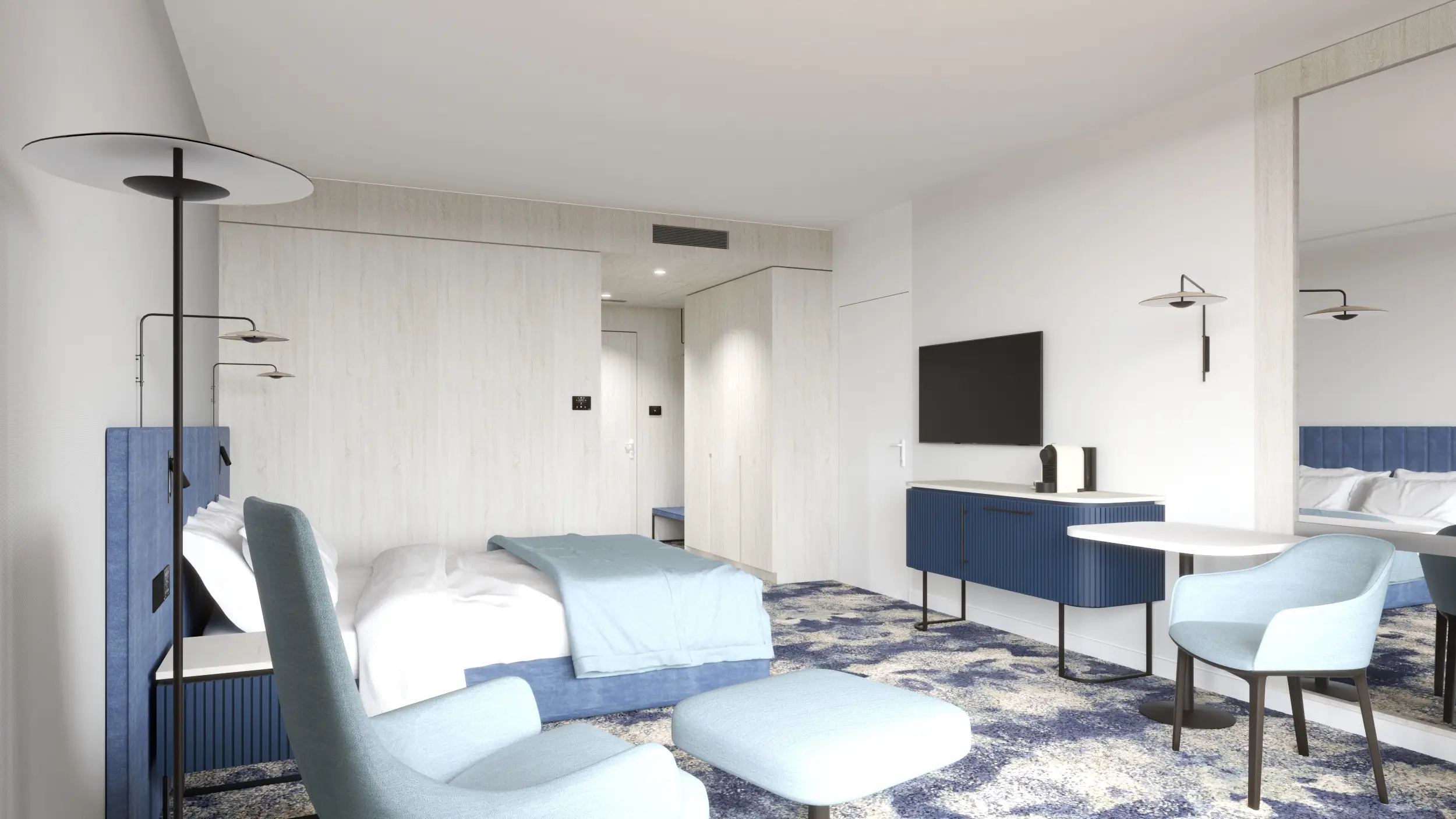 Hotel Jurata - Projekt Wnętrz - AXMN Gdańsk