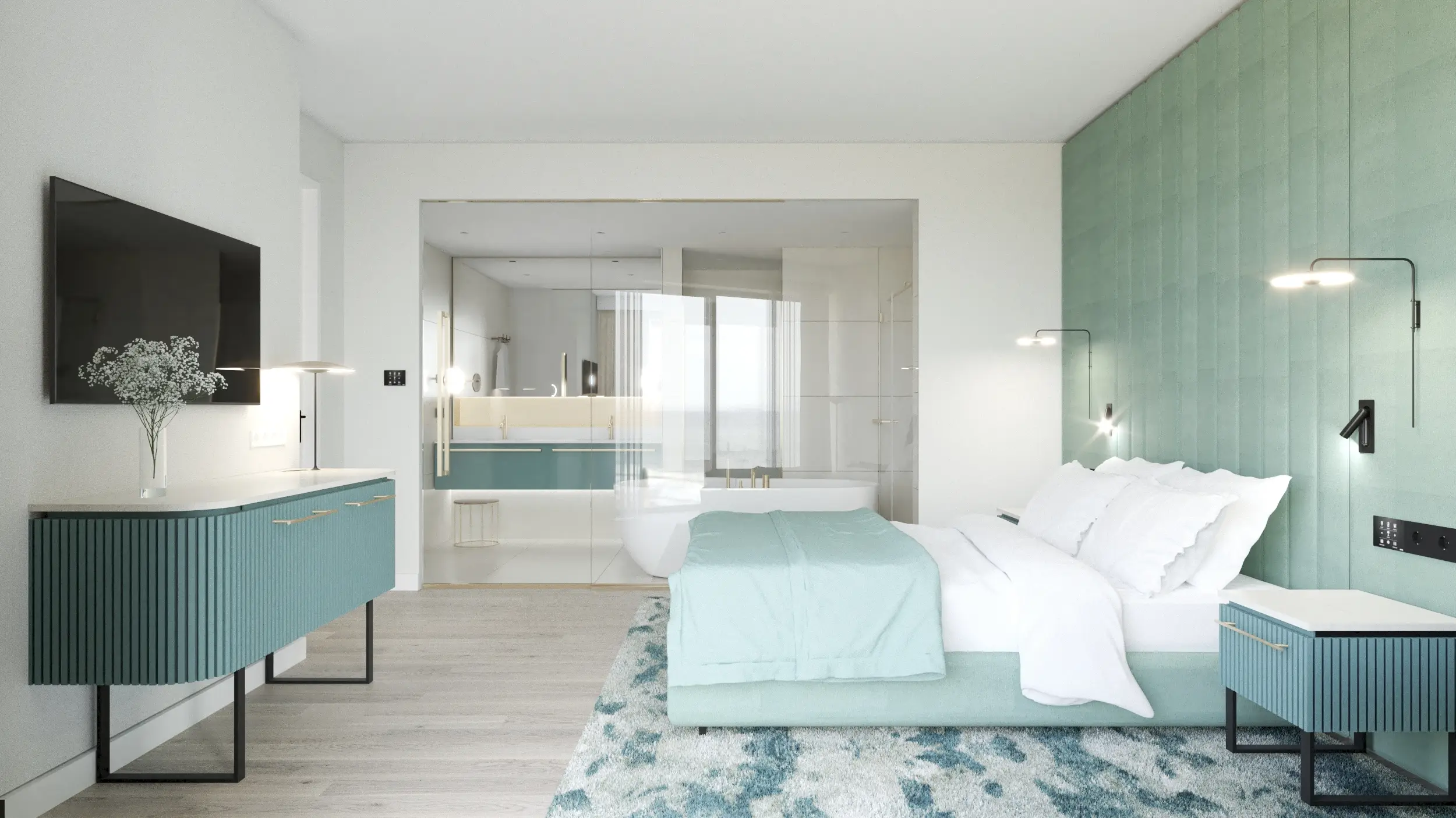 Hotel Jurata - Projekt Wnętrz - AXMN Gdańsk