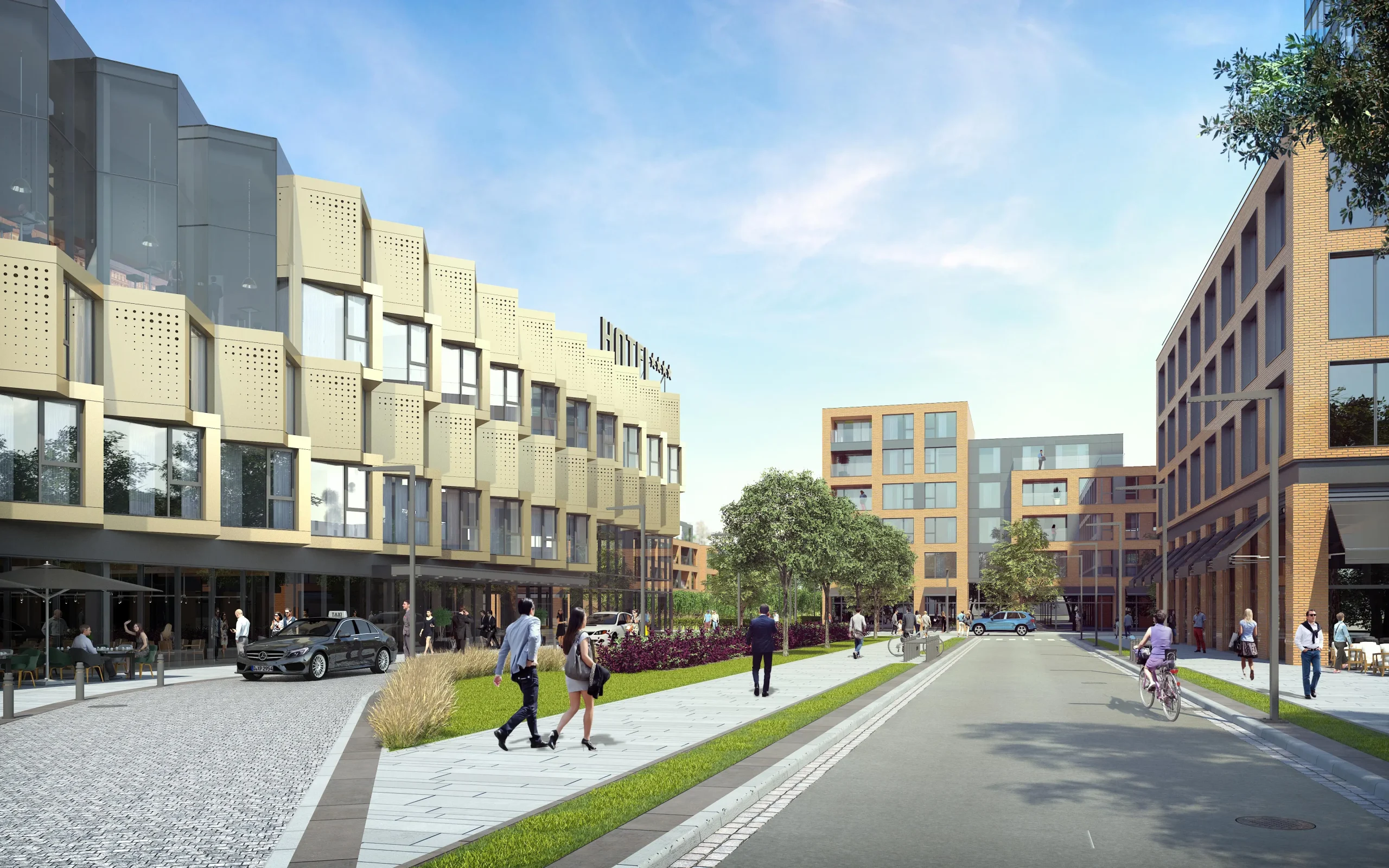 Wistil Business Park - Wizualizacja - AXMN Gdańsk