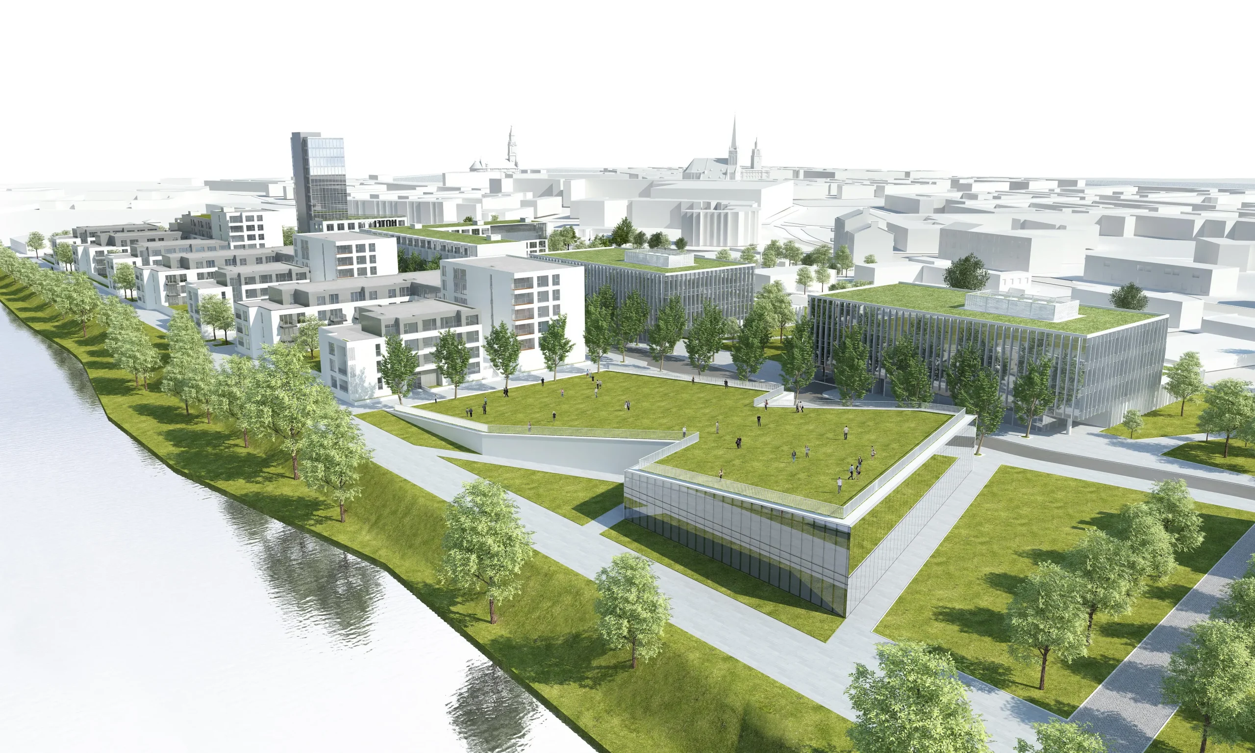 Wistil Business Park - Wizualizacja - AXMN Gdańsk